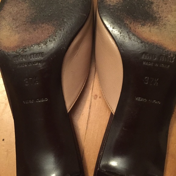 Miu Miu🔥shoes 37.5🌙mules - Picture 4 of 6